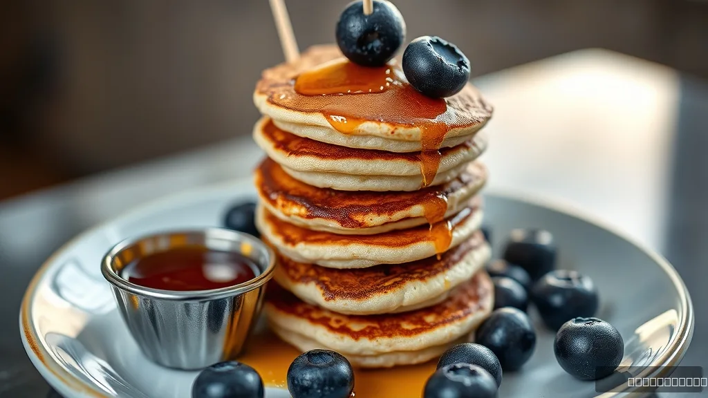 Blueberry Banana Oatmeal Pancakes