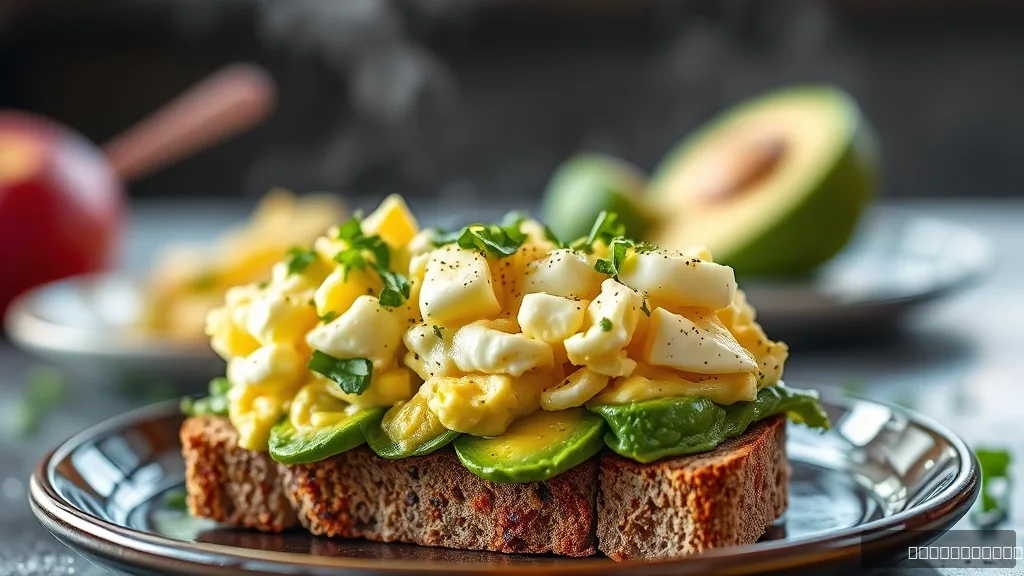 Hard Boiled Egg Sandwich