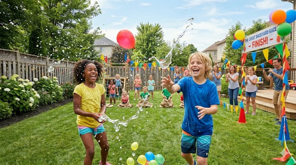 Backyard Physical Activities for Kids