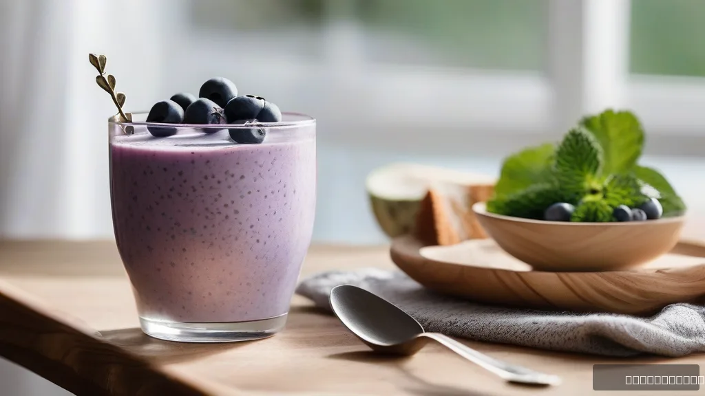 Frozen Blueberry Smoothie Recipe