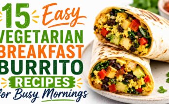 Vegetarian Breakfast Burrito