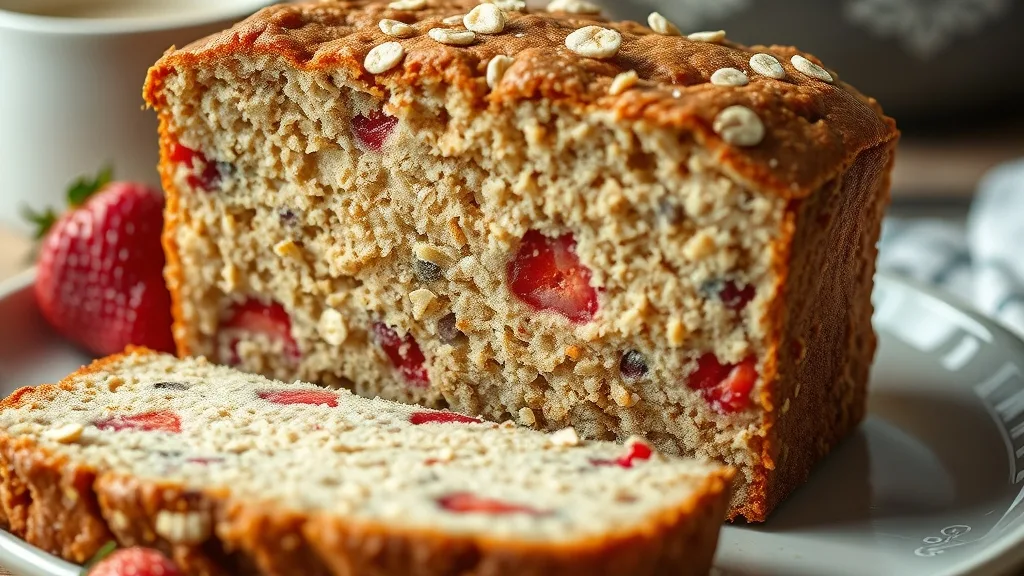 Flourless Oatmeal Berry Cake