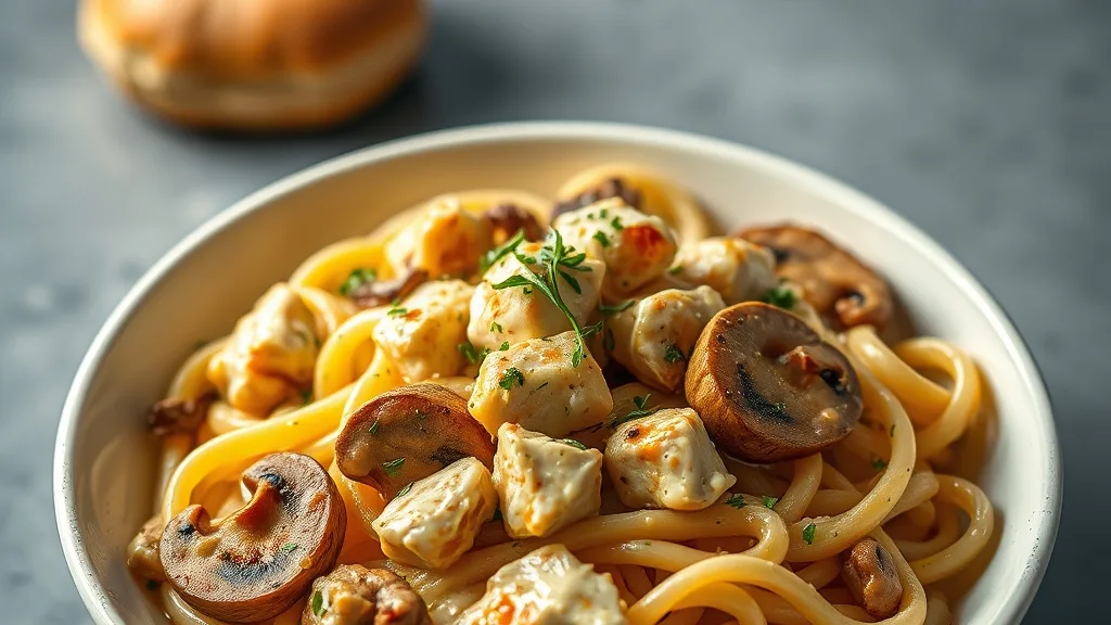 Chicken and Mushroom Dinner Recipe