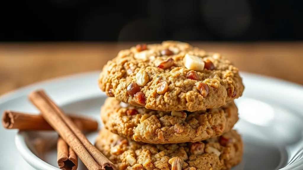 Healthy Oatmeal Pumpkin Cookies Flourless
