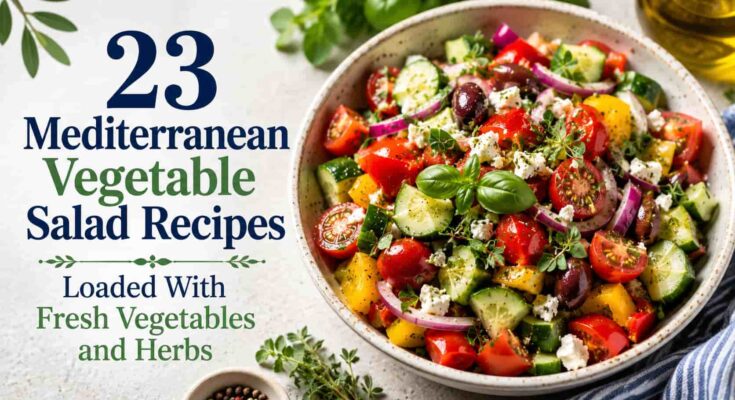 Mediterranean Vegetable Salad Recipes