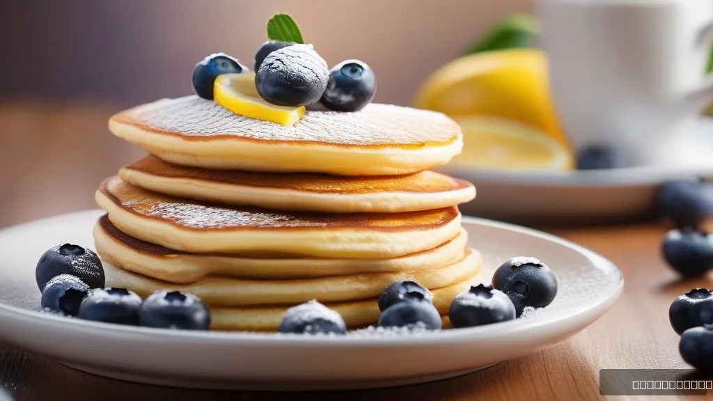 Blueberry Banana Oatmeal Pancakes