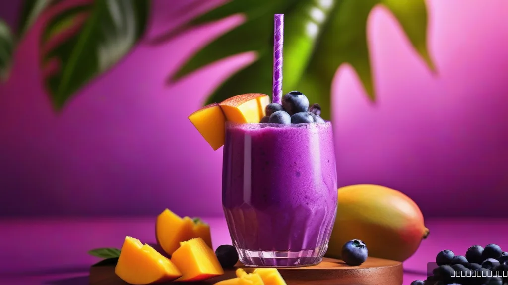 Frozen Blueberry Smoothie Recipe