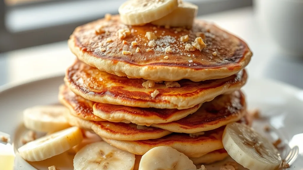 Oatmeal Pear Pancakes