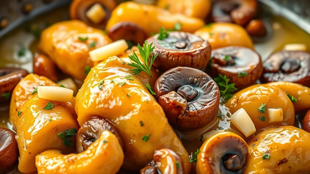 Chicken and Mushroom Dinner Recipe 