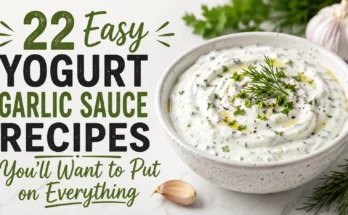 Easy Yogurt Garlic Sauce