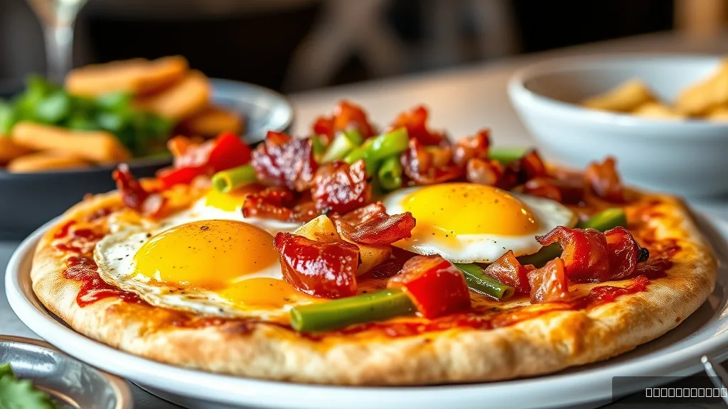 Healthy Breakfast Pizza Bake