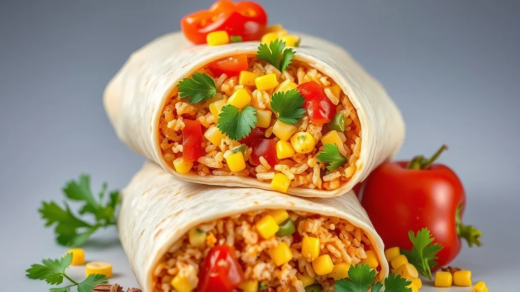 Vegetarian Breakfast Burrito