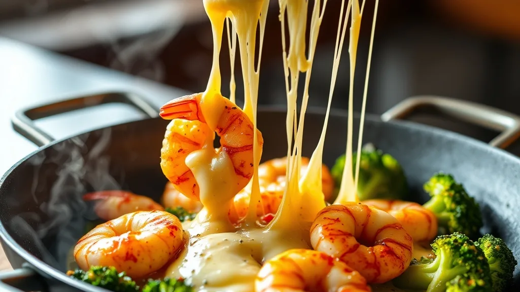 Keto Garlic Shrimp with Broccoli 