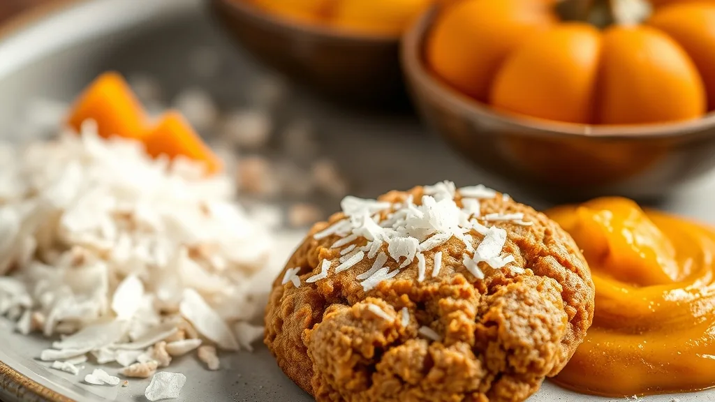 Healthy Oatmeal Pumpkin Cookies Flourless