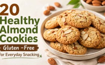Healthy Almond Cookies Gluten -Free