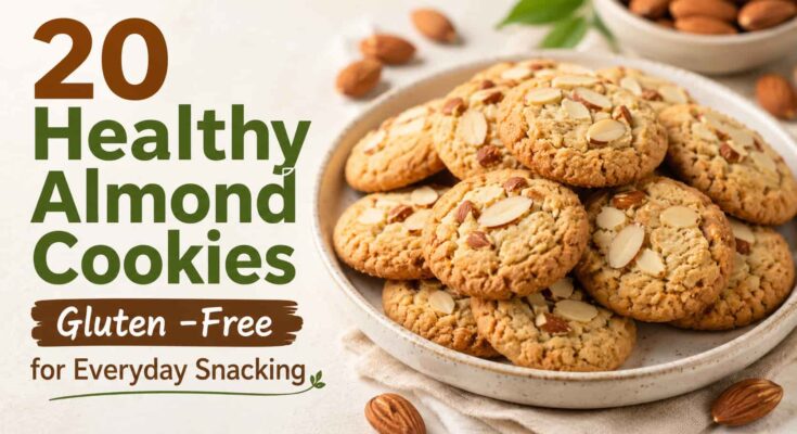 Healthy Almond Cookies Gluten -Free