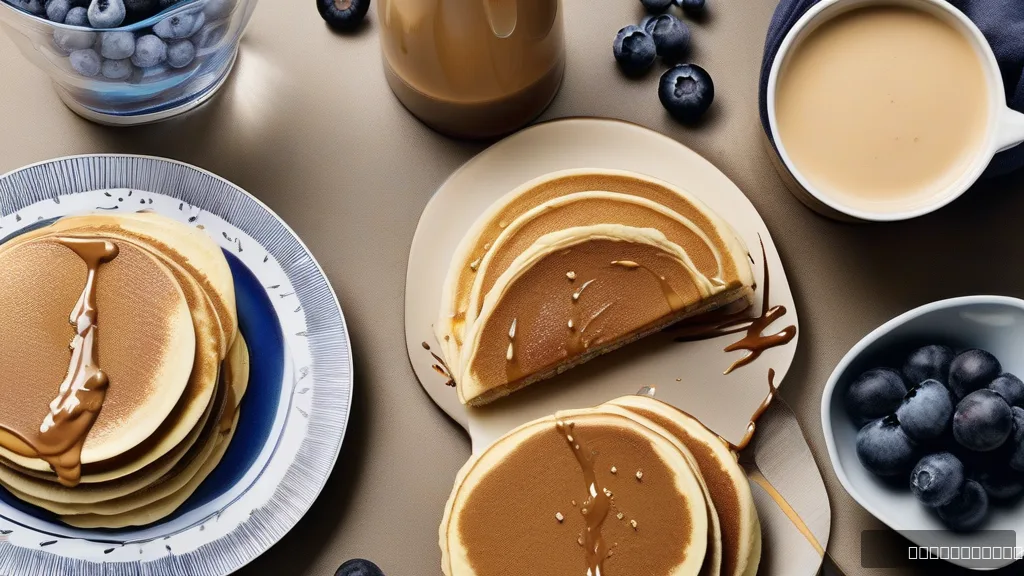 Blueberry Banana Oatmeal Pancakes