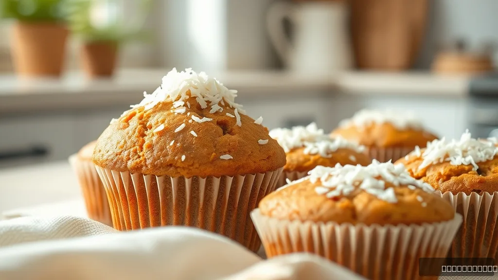 Healthy Carrot Cake Muffins