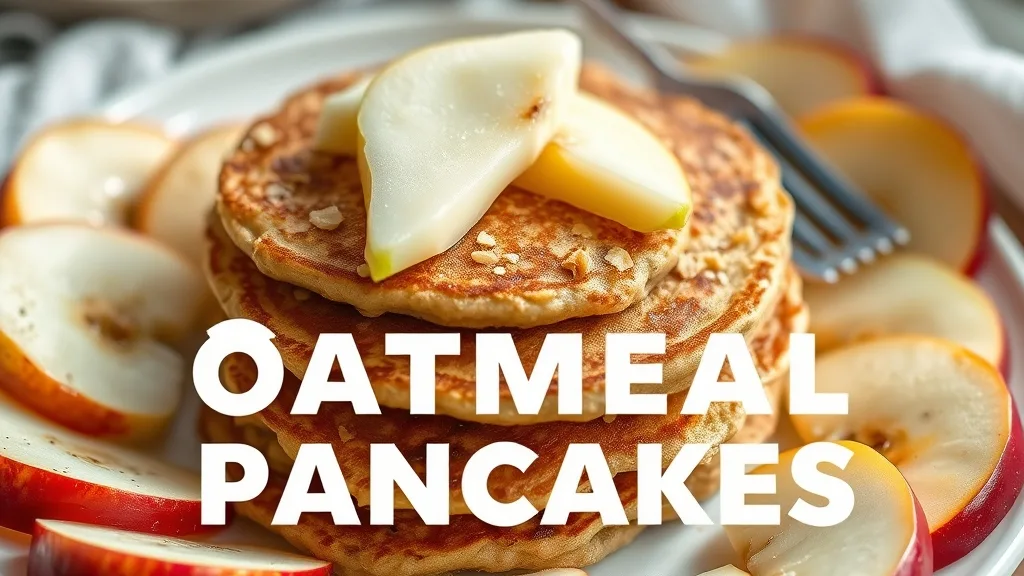 Oatmeal Pear Pancakes