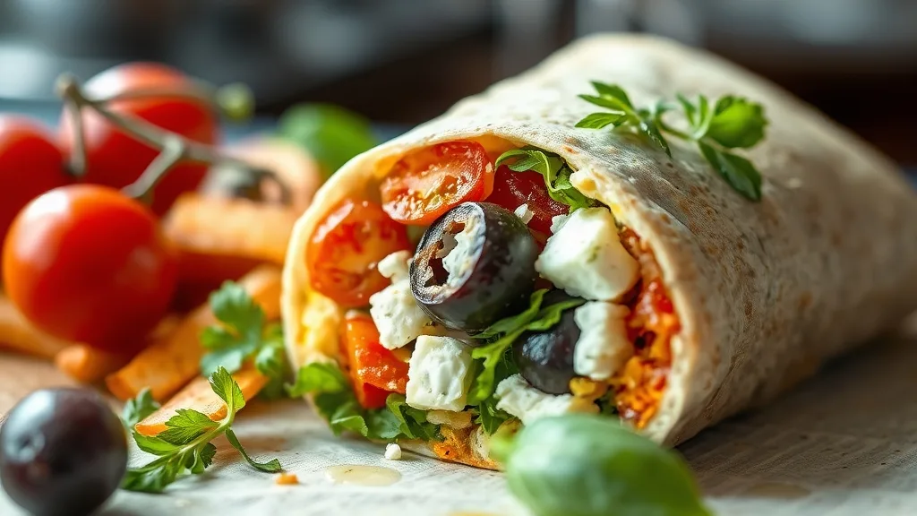 Vegetarian Breakfast Burrito