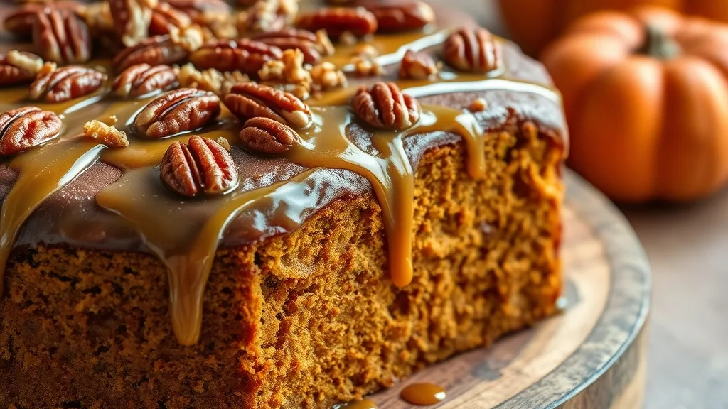 Flourless Oatmeal Pumpkin Cake