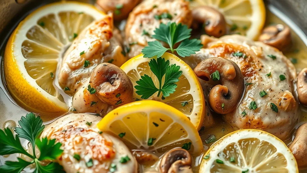 Chicken and Mushroom Dinner Recipe 