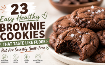 Easy Healthy Brownie Cookies