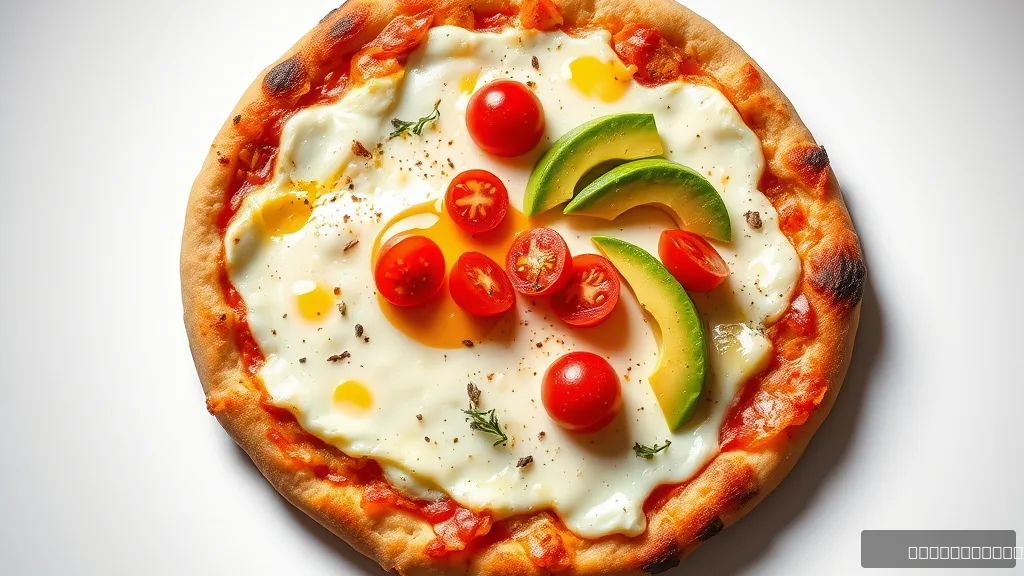 Healthy Breakfast Pizza Bake