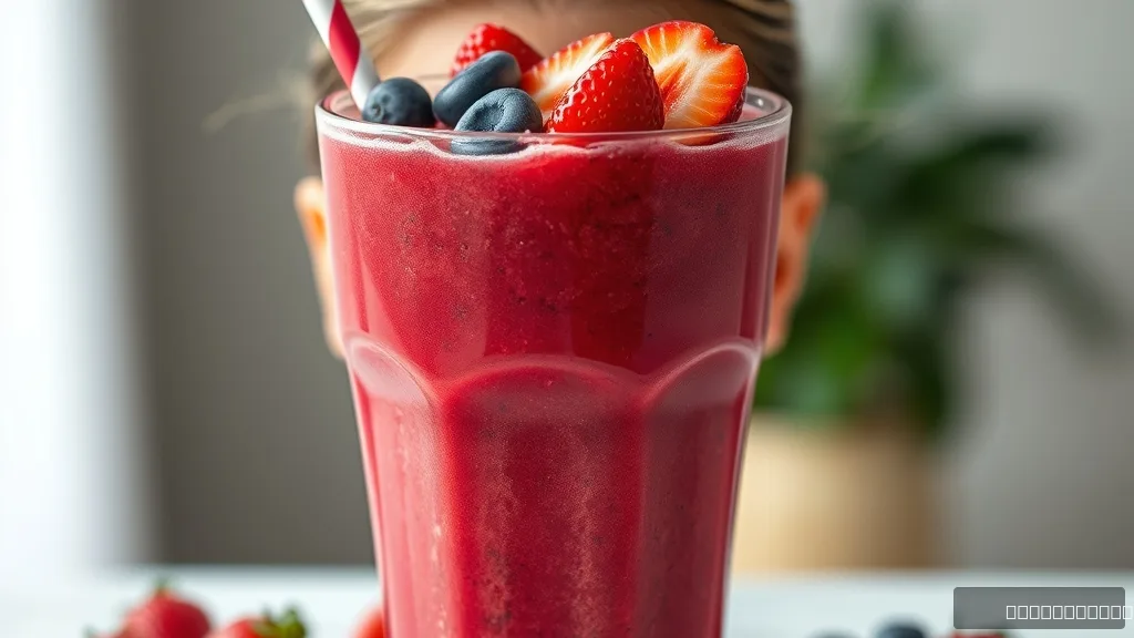 Frozen Blueberry Smoothie Recipe