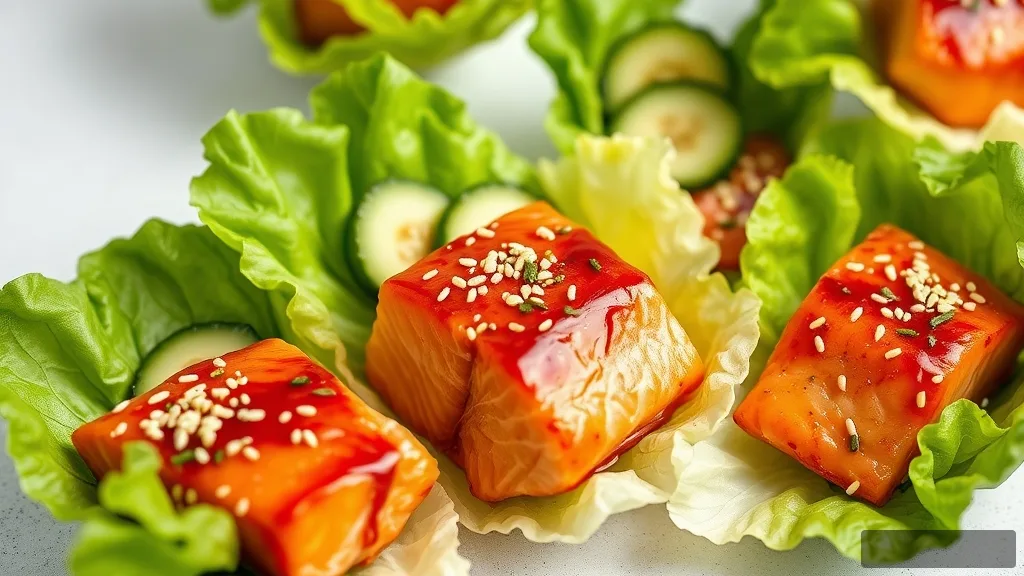 high protein low carb lunch lettuce wraps 