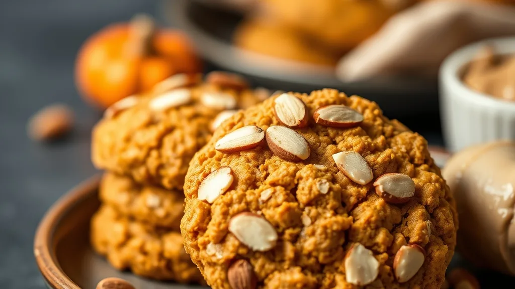 Healthy Oatmeal Pumpkin Cookies Flourless