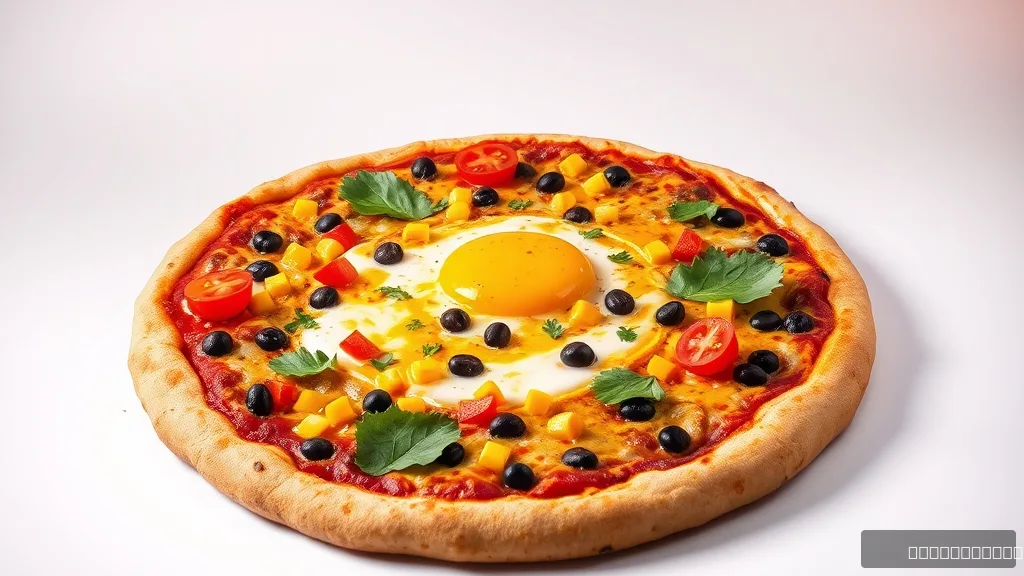 Healthy Breakfast Pizza Bake