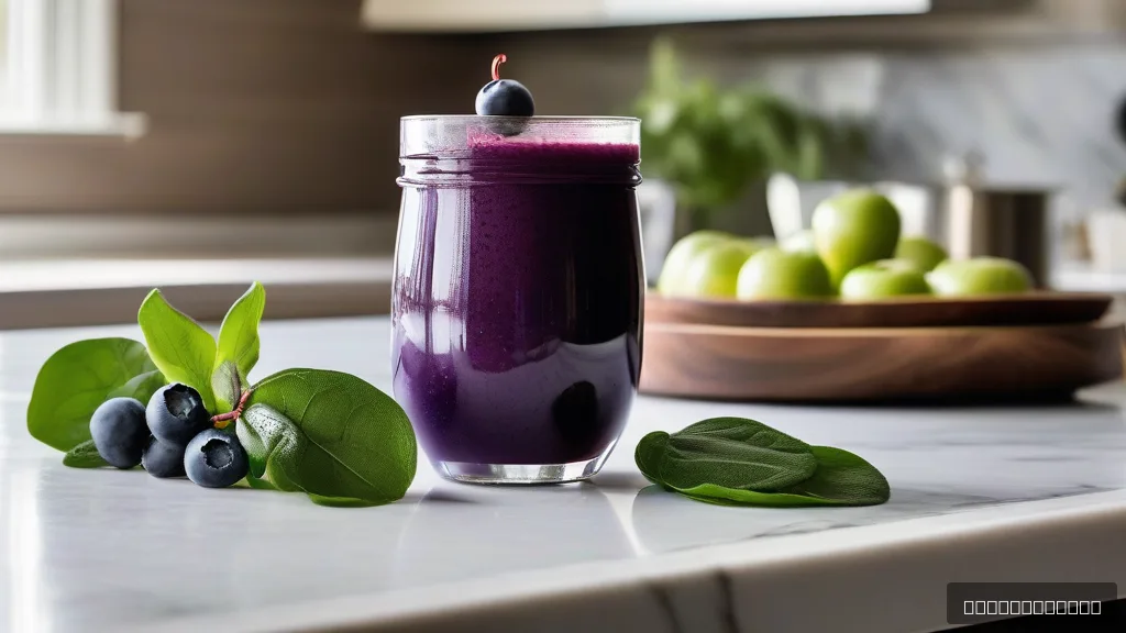 Frozen Blueberry Smoothie Recipe