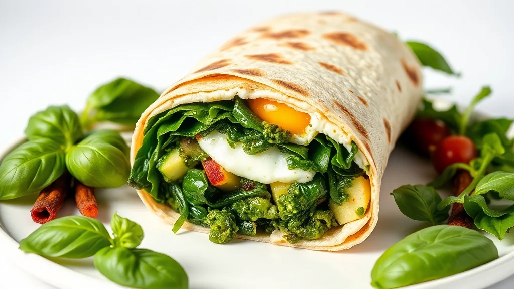 Vegetarian Breakfast Burrito