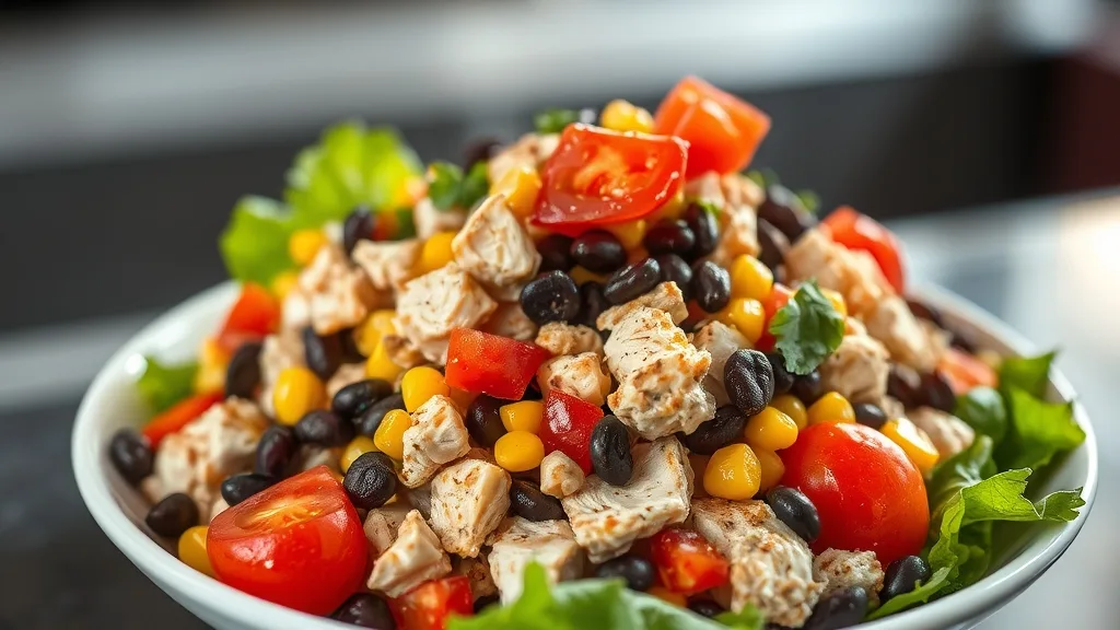 Easy Chopped Chicken Salad