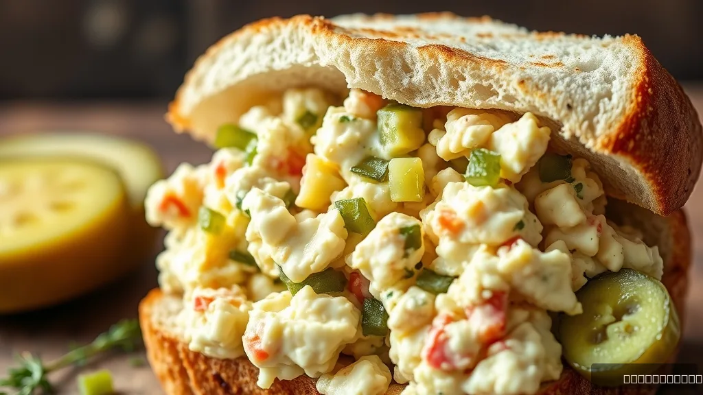 Hard Boiled Egg Sandwich