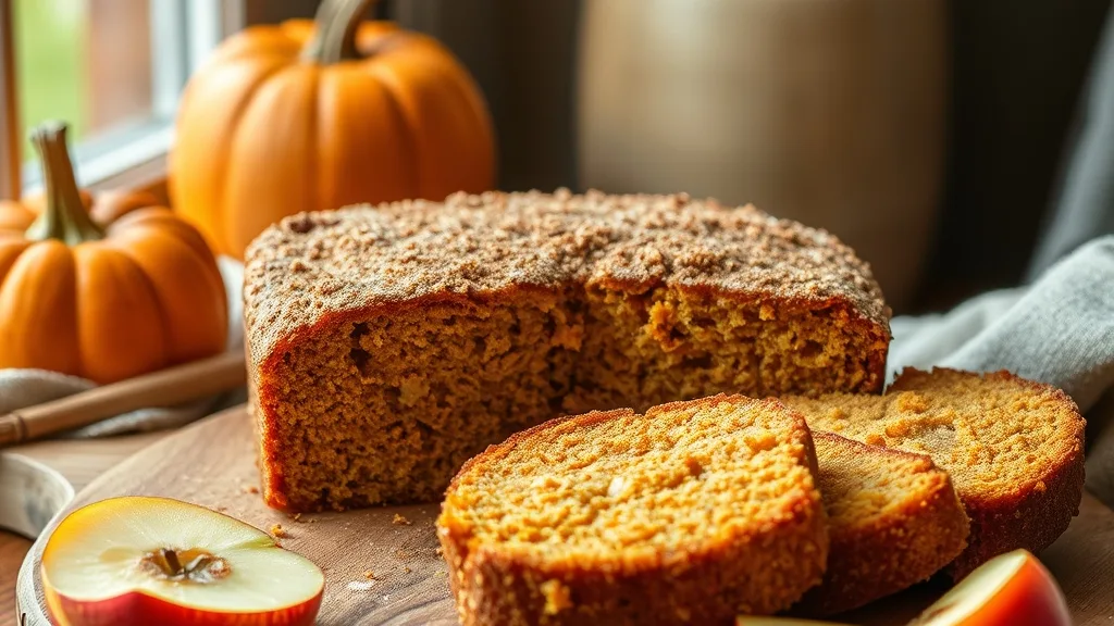 Flourless Oatmeal Pumpkin Cake