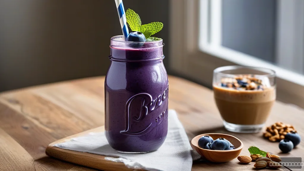 Frozen Blueberry Smoothie Recipe
