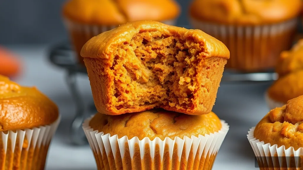 Healthy Carrot Cake Muffins