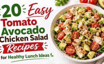 Tomato Avocado Chicken Salad