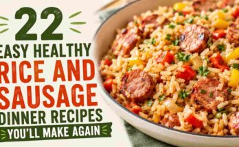 Easy Healthy Rice and Sausage Dinner Recipes